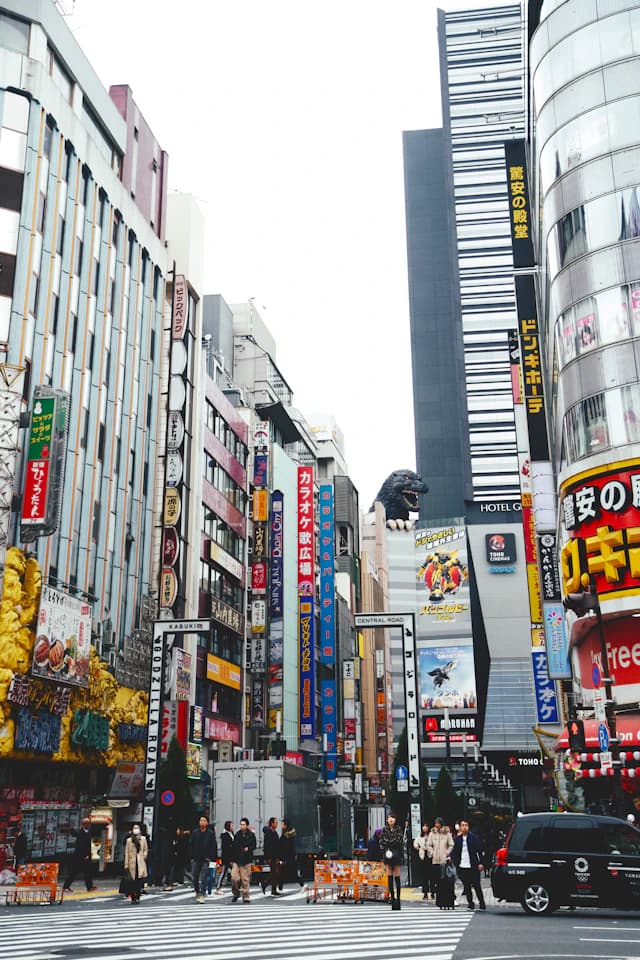 东京新宿街景