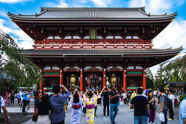 台东区浅草寺街景