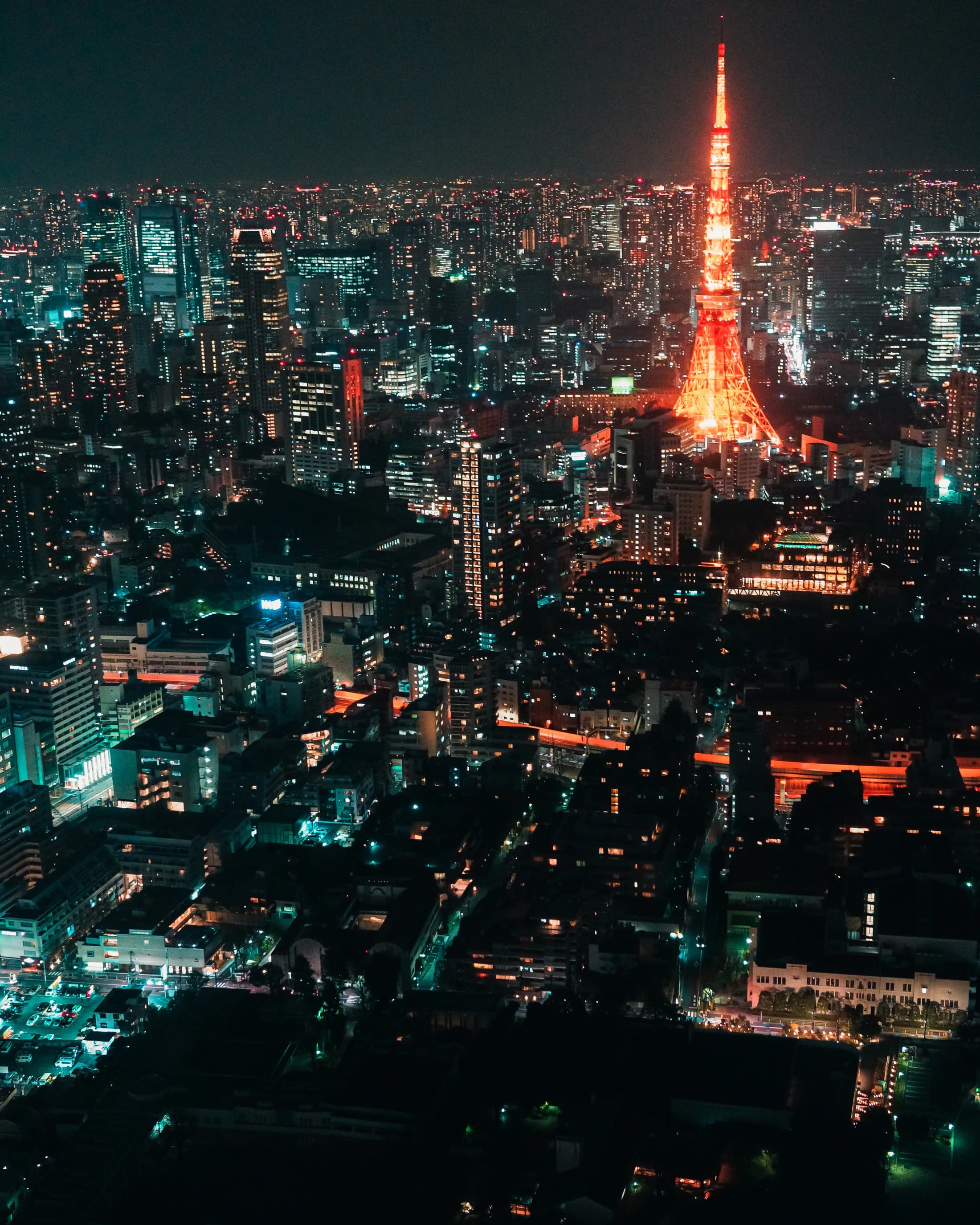 港区东京塔夜景